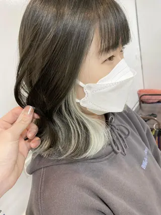 ミディアム ku-to+所属・髪質改善✨ 角谷　勇のヘアスタイル