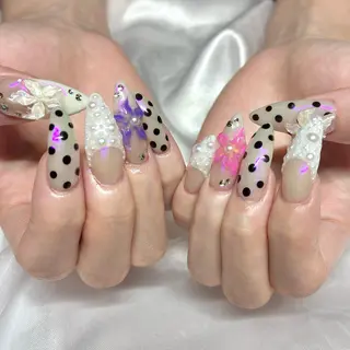 ネイル Nail ヌシん家 AKANEのネイルデザイン
