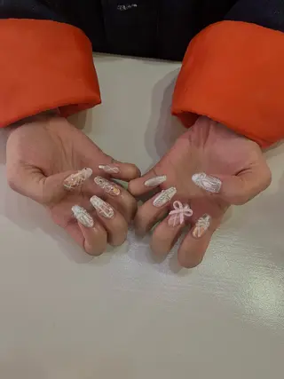 ネイル 0203ムニムサン 💙Harukaのネイルデザイン