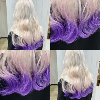 ロング ハイトーン💫 エクステ💫maiのヘアスタイル