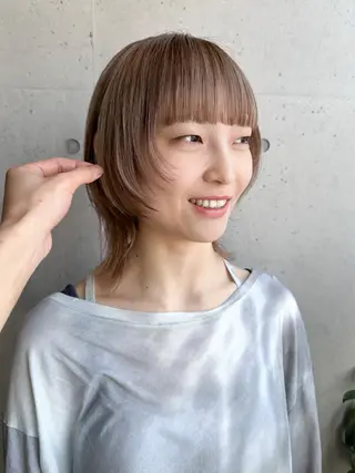 ショート 前野 日奈のヘアスタイル