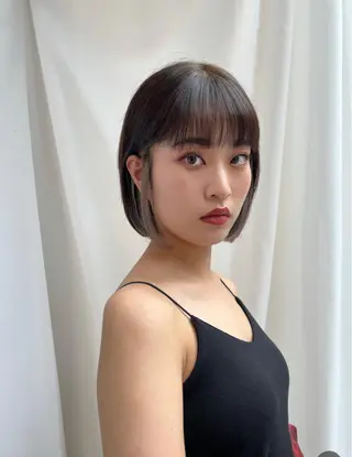 ショート カラー レイヤー専門家 ダブルカラー修のヘアスタイル