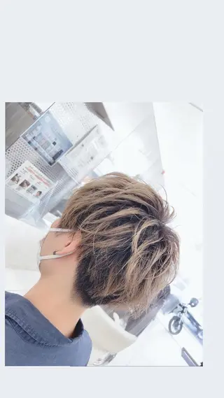 メンズ 髪質改善美容室bokuno町田店所属・メンズ＆髪質改善縮毛 矯正【平山🔥拓哉】のヘアスタイル