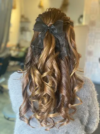 ロング ヘアアレンジ maya マヤのヘアスタイル