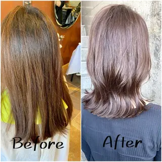 ミディアム カラー hair  design  ALBERO所属・日高 香織のヘアスタイル