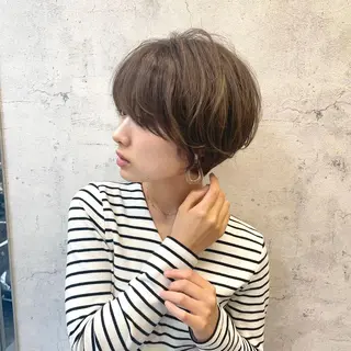 ショート カラー パーマ ヘアアレンジ メンズ キッズ ネイル マツエク・マツパ ANSENS  by  Mode K's所属・顔周りレイヤー ☺︎shunのヘアスタイル