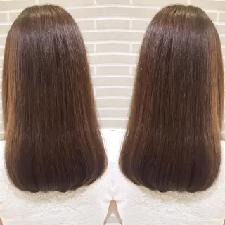 セミロング パーマ ヘアアレンジ 山北 咲子のヘアスタイル