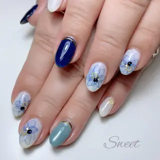 ネイル sweet 仲野陽子のネイルデザイン