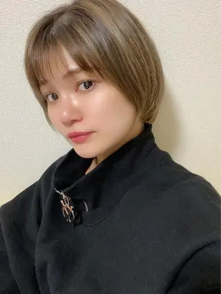 ショート 縮毛/ショート/ ボブ/レイヤー/小原のヘアスタイル