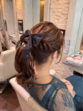 ヘアアレンジ 本多 美羽のヘアスタイル