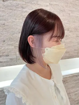 ショート カラー ヘアアレンジ 🔶似合わせセンター パート/ヤス🔶のヘアスタイル