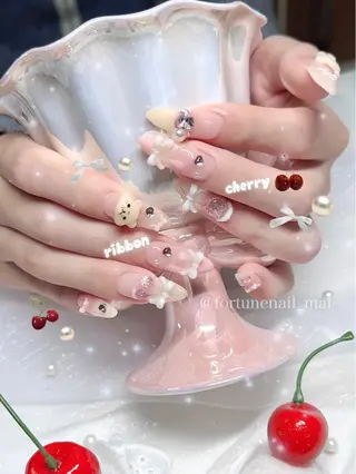 ネイル 🎀Mai 🎀2/1空✩.*のネイルデザイン