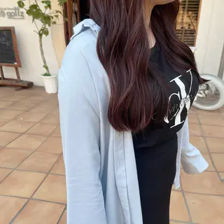 ロング putri店長 和田鈴采のヘアスタイル