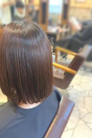 ショート 栗林 萌々のヘアスタイル