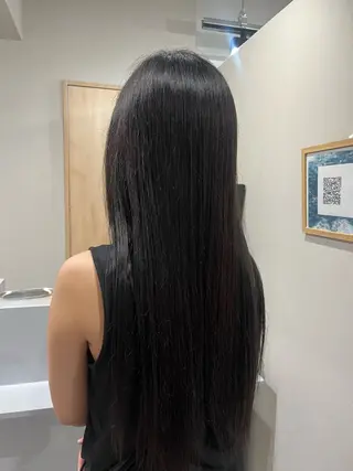 ロング eMir... 武蔵小杉所属・新舘 怜奈のヘアスタイル