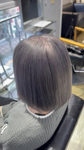 ショート カラー dao/ミルクティー /ブラウン/ブロンドのヘアスタイル