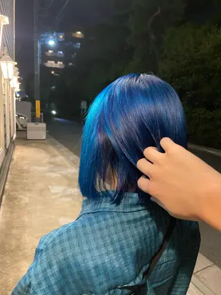 ショート カラー 🪼高評価🪼 💎柴崎の藤咲💎のヘアスタイル