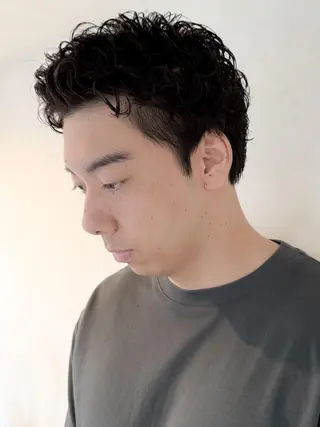 パーマ メンズ 早稲田/メンズパーマ /カラー/松井聖虎のヘアスタイル