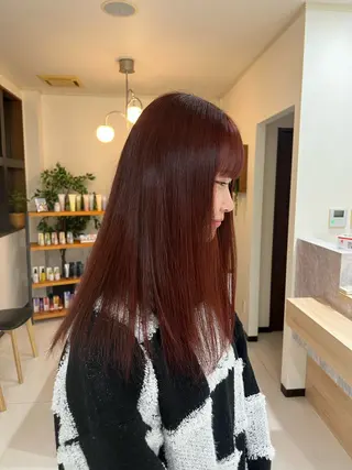セミロング 青木 架心のヘアスタイル