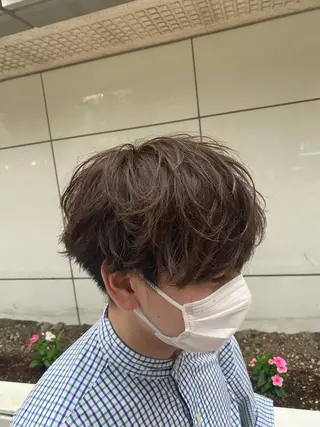 メンズ 樽川翔/フェザーパー マ/シャドウパーマのヘアスタイル