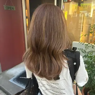 カラー レイヤー/顔周り/ 韓国ヘア🤍フウカのヘアスタイル