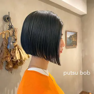 ショート センターパート/ 暖色カラーayuのヘアスタイル