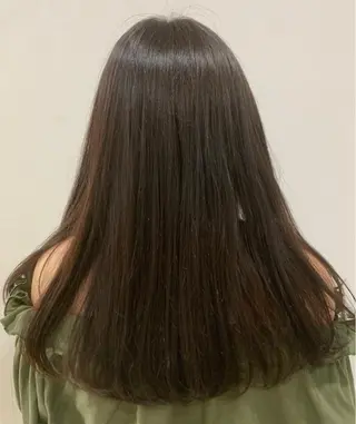 ロング カラー 脱白髪染め美容師 竹内涼乃のヘアスタイル