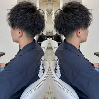 ショート パーマ メンズ BOOTH share salon所属・ハタケヤマヨシキ ／BOOTHのヘアスタイル