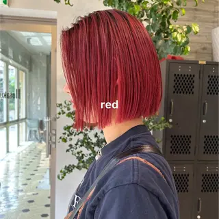 カラー 暖色カラー推し/ トヤエリコのヘアスタイル