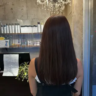 カラー 阿部 麻衣子のヘアスタイル