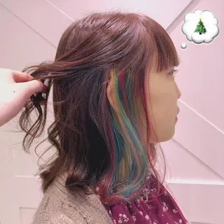 ショート カラー 🌺ウルフカット職人 新垣渚🐺のヘアスタイル