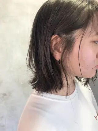 ショート カラー パーマ ヘアアレンジ stylist/蛯谷 珠里のヘアスタイル