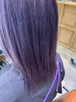 ミディアム カラー olelo国立🐟 Maho🐟のヘアスタイル