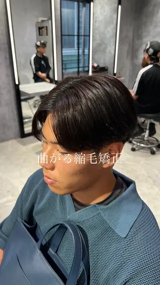 ショート メンズパーマ/縮毛 超特化/tomokiのヘアスタイル