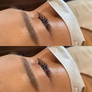 マツエク・マツパ アイブロウ 桑田 新菜のヘアスタイル