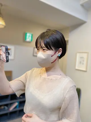 ショート ノグチ ユウキ/ボブのヘアスタイル