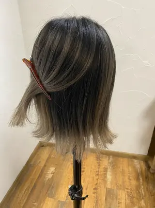 ミディアム カラー 小住 僚也のヘアスタイル