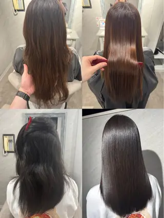 ロング ANBEL所属・西宮市で髪質改善 縮毛矯正特化のヘアスタイル