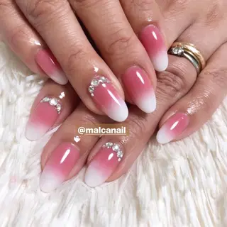 ショート カラー パーマ ヘアアレンジ キッズ ネイル マツエク・マツパ MALCAnail(マルカネイル)所属・荒木 莉奈のネイルデザイン