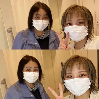 ショート カラー メンズ キッズ ショート、ボブなら お任せ❤️石川由美のヘアスタイル