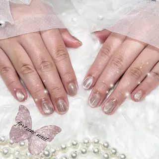 ネイル 1/21空✩.💜 Yuuna💜のネイルデザイン