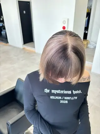 ミディアム 谷村 龍之輔のヘアスタイル