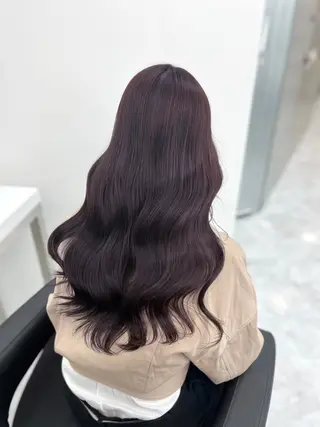 カラー 透明感ラベンダー/ レイヤー/表参道のヘアスタイル