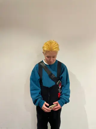 カラー ボーイミーツガール所属・本堂 悠斗のヘアスタイル