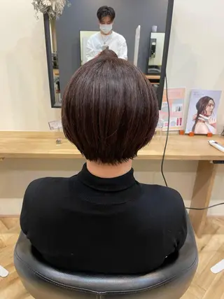 ショート 韓国ヘア/レイヤー 🇰🇷/艶髪/長橋のヘアスタイル