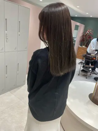 セミロング blanc hair 西中島MASARUのヘアスタイル