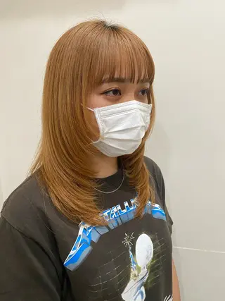 ロング Agu hair TENOE大宮氷川参道店所属・☀️透明感艶感カラー 増田魁土☀️のヘアスタイル