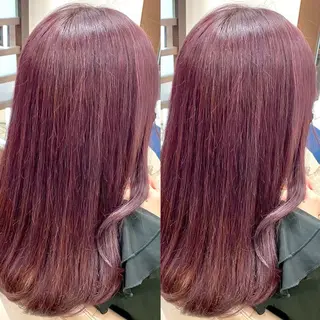 カラー ヘアメ🎀推しカラー 🥣横浜/しほ🧸のヘアスタイル