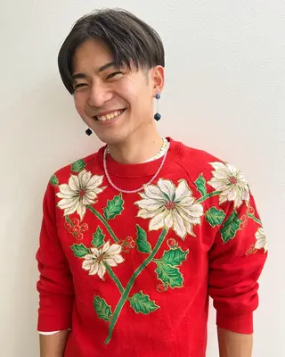 ショート カラー パーマ ヘアアレンジ メンズ 【池袋/スパイキー ショート】ⓝⓘⓜⓤのヘアスタイル