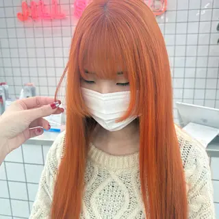 ロング カラー 矢場町栄/明るい接客 JILLSTUDIOのヘアスタイル